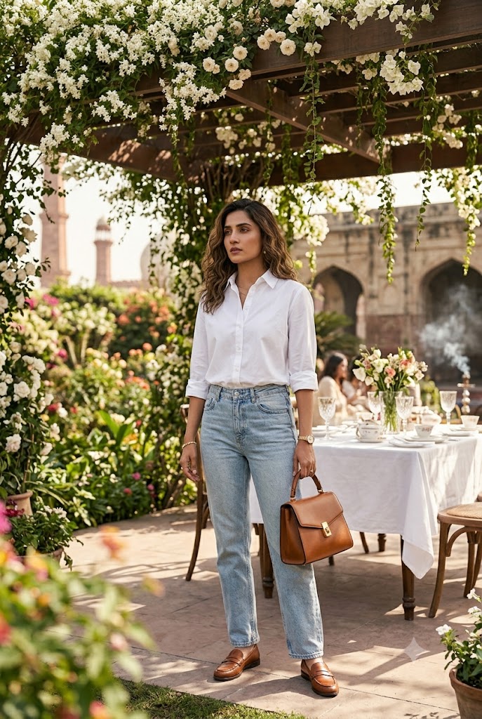 The Garden Brunch Poplin Shirt & Denim